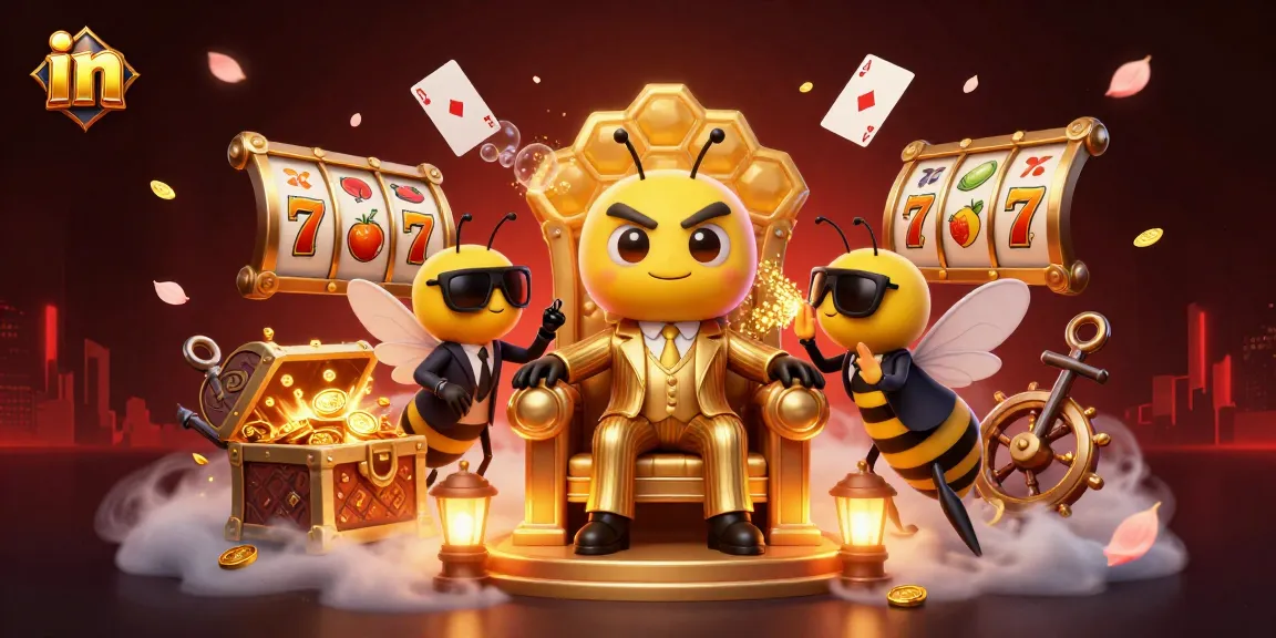 Engage in thrilling games in an ultra-detailed 3D casino scene showcasing slot reels and character dynamics.